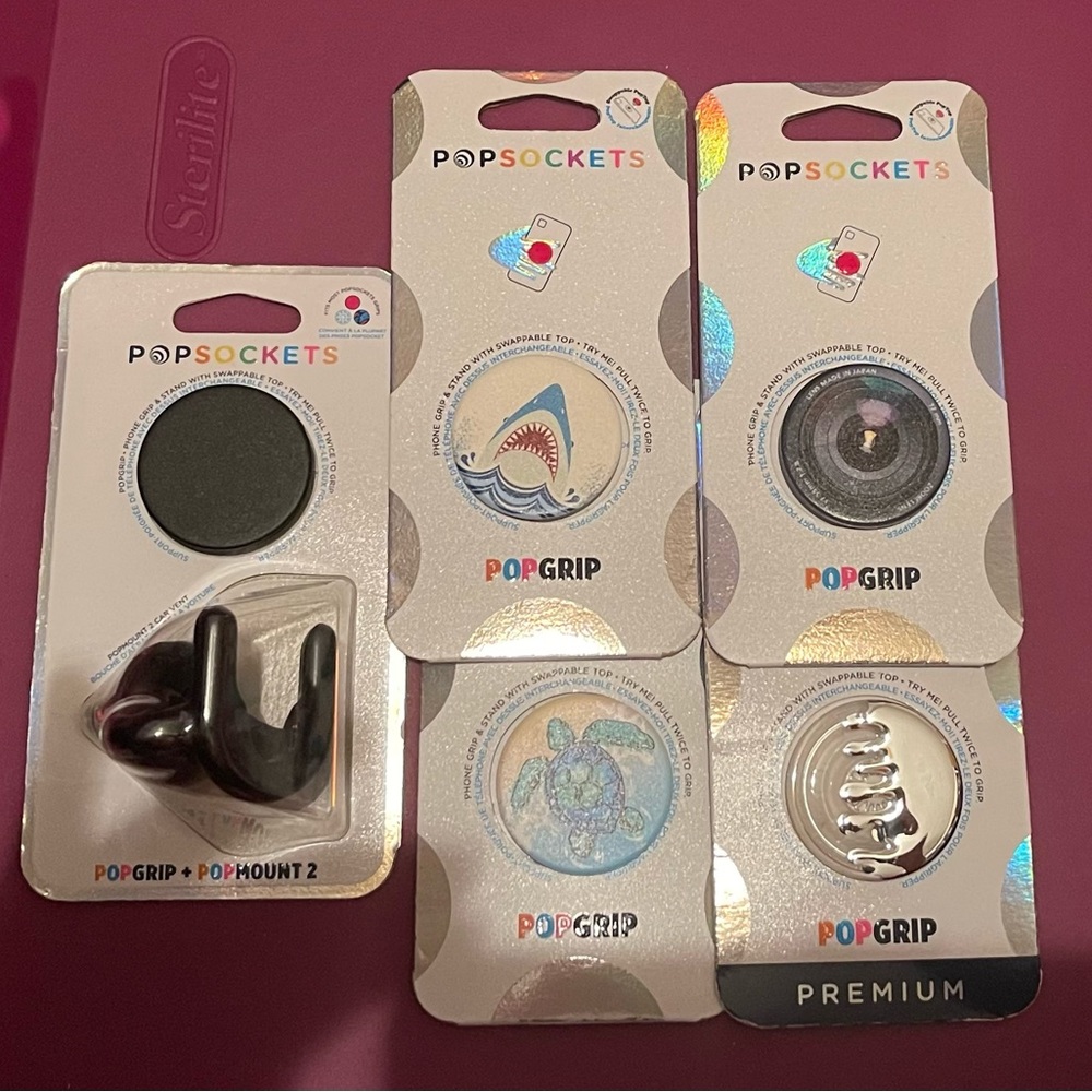 Pop Socket bundle with pop Mount